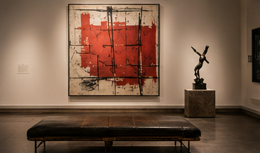 A private gallery hang